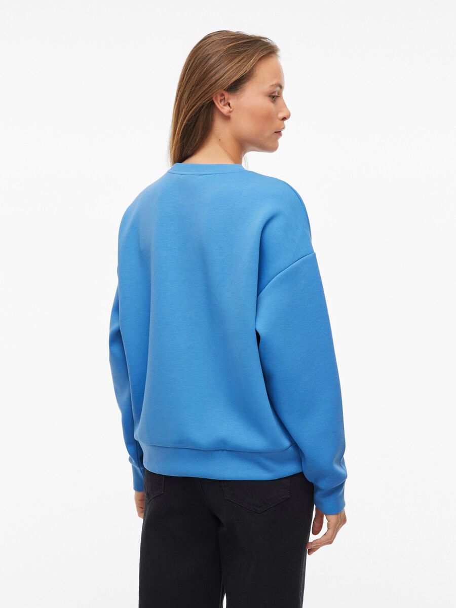 VILA RUNDRINGAD SWEATSHIRT, Regatta, highres - 14105234_Regatta_1182206_004.jpg