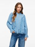 VILA LANGE MOUWEN OVERHEMD, Blissful Blue, highres - 14105144_BlissfulBlue_003.jpg