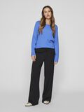 VILA VIRIL ROUND NECK KNITTED PULLOVER, Regatta, highres - 14054177_Regatta_958812_005.jpg