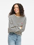VILA VIHEATHER STRIPED SWEATSHIRT, Cloud Dancer, highres - 14109574_CloudDancer_1212764_007.jpg