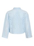 Product image thumbnail - VIMERINDA CROCHET SHIRT, Nantucket Breeze | 6