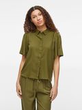 VILA SHORT SLEEVED SHIRT, Capulet Olive, highres - 14102507_CapuletOlive_003.jpg