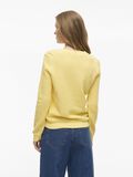 VILA VIDALO BASIC KNITTED PULLOVER, Pale Banana, highres - 14082767_PaleBanana_004.jpg