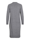 VILA VIRIL LONG SLEEVED MIDI DRESS, Medium Grey Melange, highres - 14061427_MediumGreyMelange_002.jpg