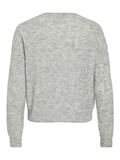 Product image thumbnail - VIPRETTY - POINTELLE CARDIGAN EN MAILLE, Light Grey Melange | 2