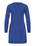VILA STRIKKET KORT KJOLE, Mazarine Blue, highres - 14103191_MazarineBlue_002.jpg