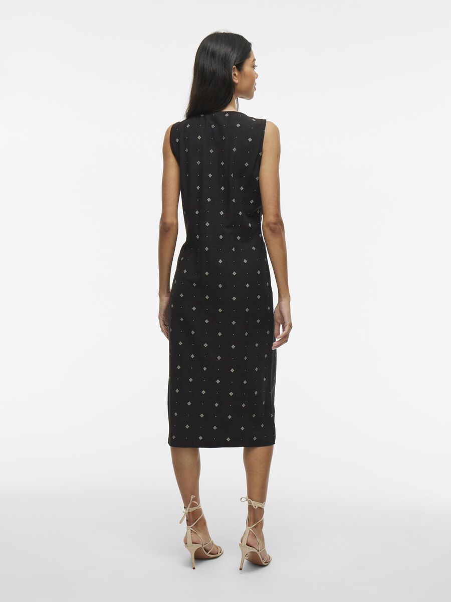 VILA SANS MANCHES ROBE MI-LONGUE, Black Beauty, highres - 14105079_BlackBeauty_1169765_004.jpg