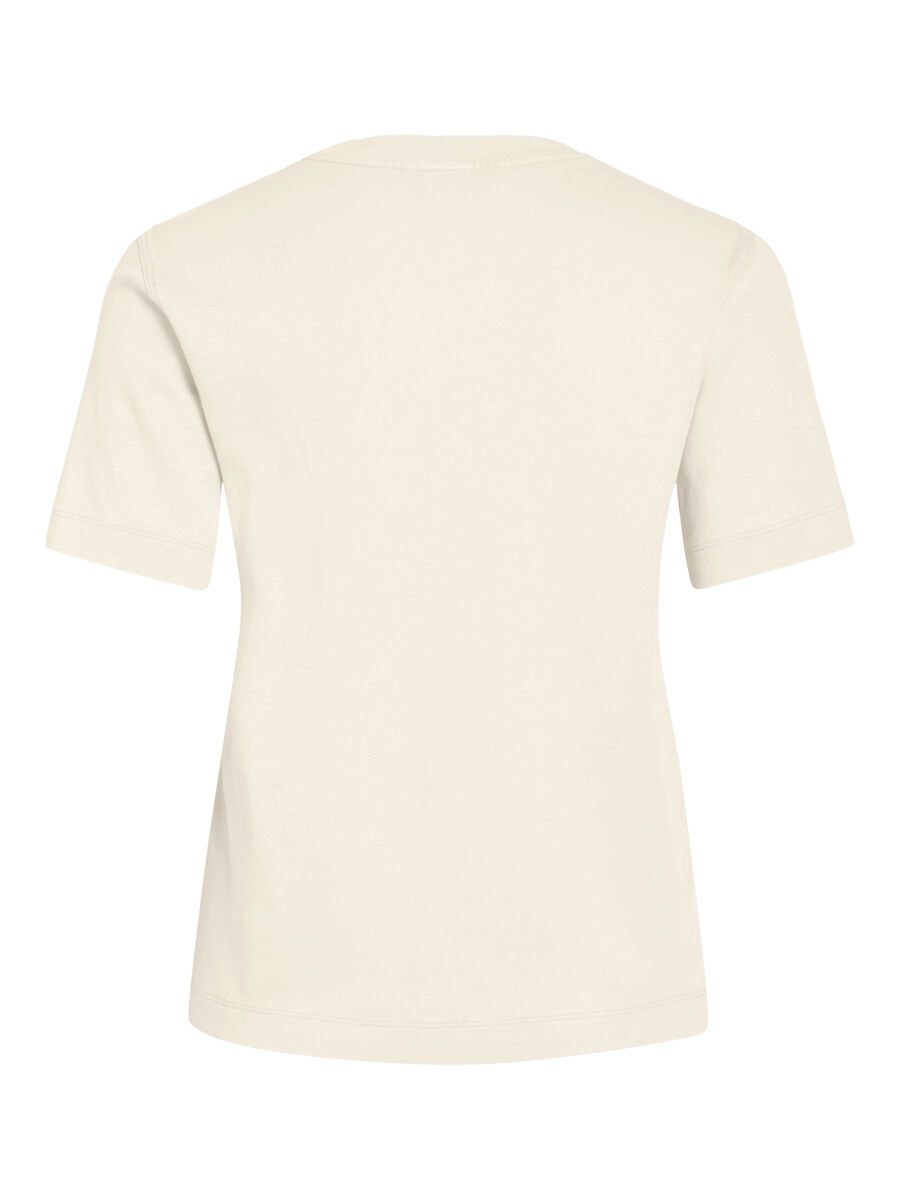 Product carousel image - ROUND NECK SHORT-SLEEVED T-SHIRT, Birch | 2