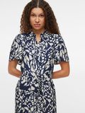 VILA MIDI SHIRT DRESS, Navy Blazer, highres - 14101681_NavyBlazer_1170696_007.jpg