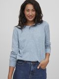 Vila BACK DETAIL - KNITTED PULLOVER, Ashley Blue, highres - 14049599_AshleyBlue_652688_007.jpg