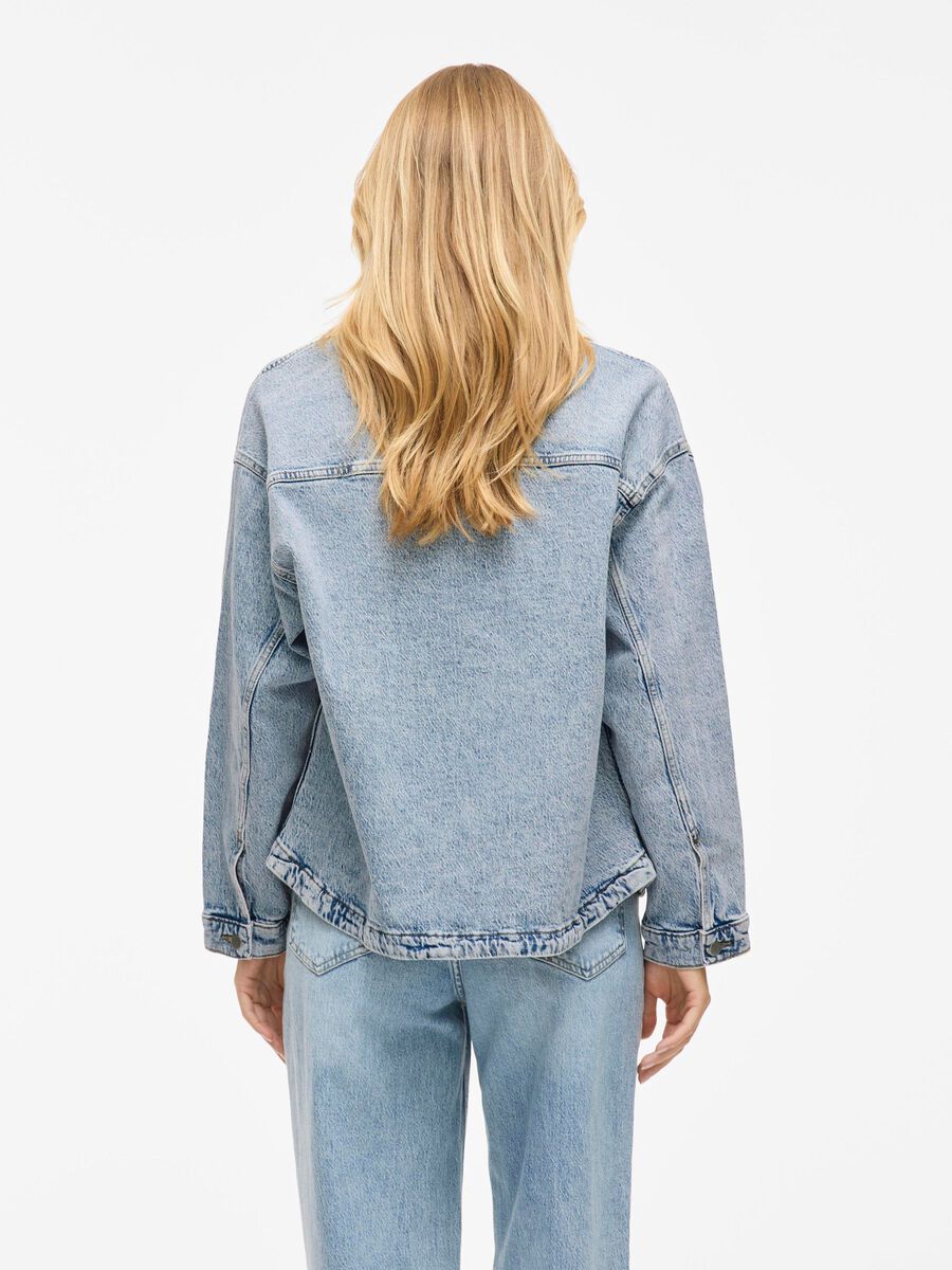 VILA VIJAF TELA VAQUERA CHAQUETA, Light Blue Denim, highres - 14108447_LightBlueDenim_1217413_004.jpg