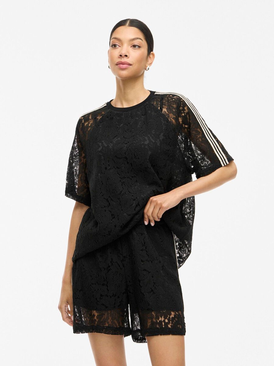 VILA VIOLINE SPITZEN T-SHIRT, Black, highres - 14114791_Black_003.jpg