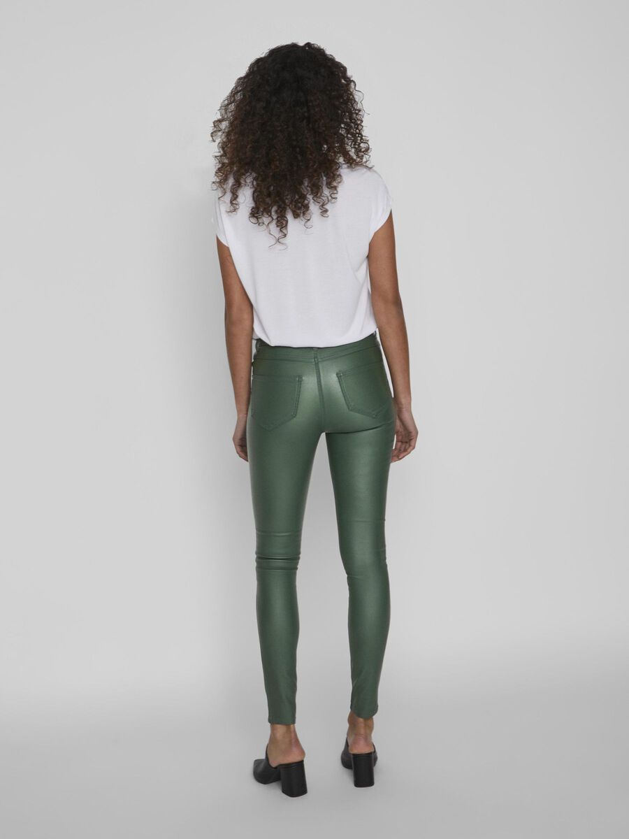 vila coated jeans