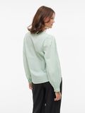 VILA V-NECK LONG SLEEVED BLOUSE, Silt Green, highres - 14105205_SiltGreen_004.jpg