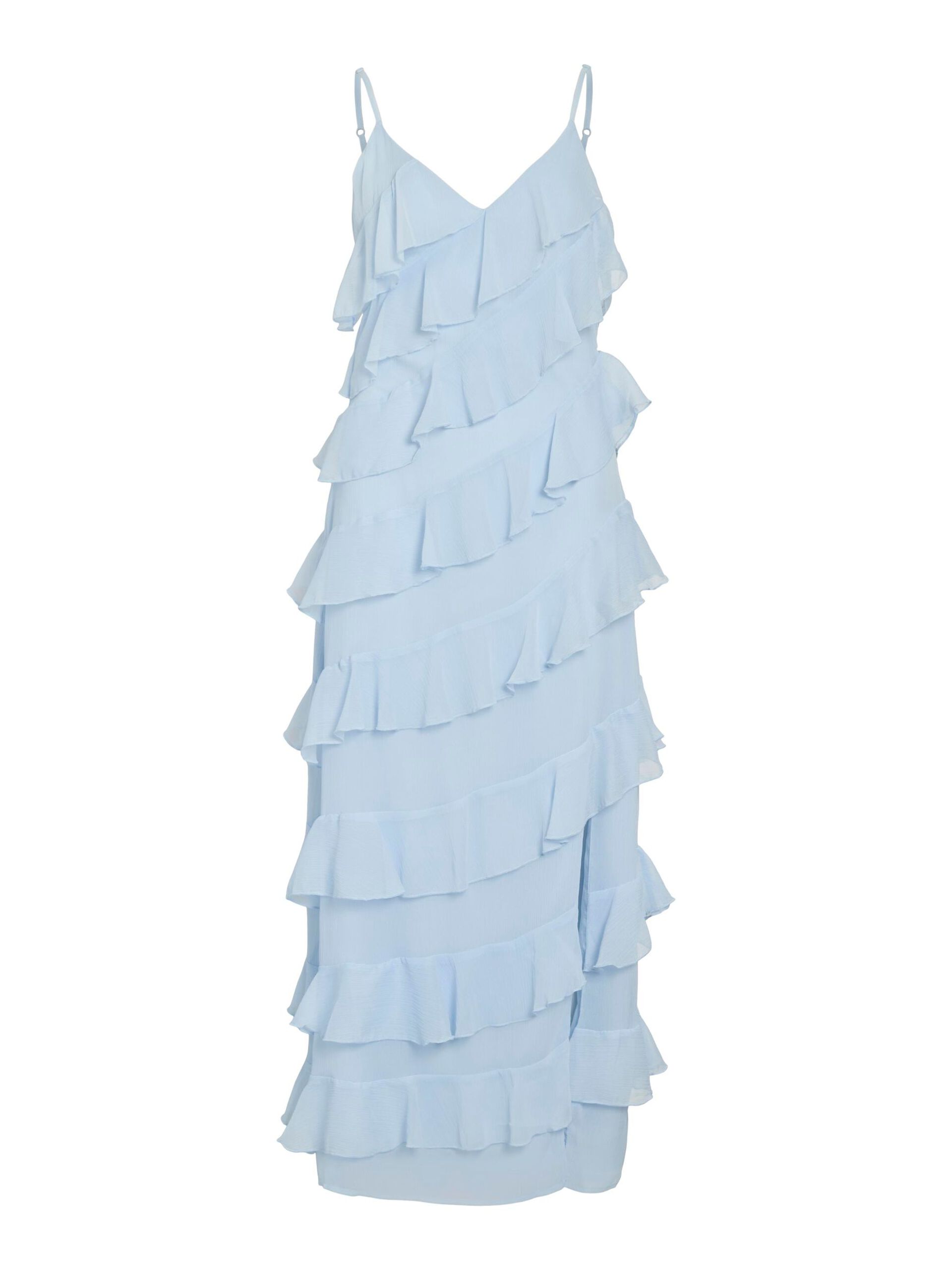 Carousel image - STRAP MAXI DRESS, Cashmere Blue | 6