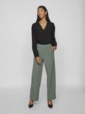 VILA VIDOMIRA V-NECK LONG SLEEVED SHIRT, Black Beauty, highres - 14095705_BlackBeauty_005.jpg