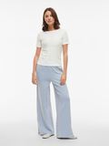 VILA BOATNECK SHORT SLEEVED TOP, Snow White, highres - 14109694_SnowWhite_005.jpg