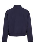 Product image thumbnail - ZIPPER BOMBER JACKET, Navy Blazer | 7