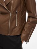 Product image thumbnail - VICARA COATED BIKER JACKET, Pinecone | 5