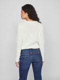 VILA VIDALO BASIC KNITTED PULLOVER, White Alyssum, highres - 14082767_WhiteAlyssum_004.jpg