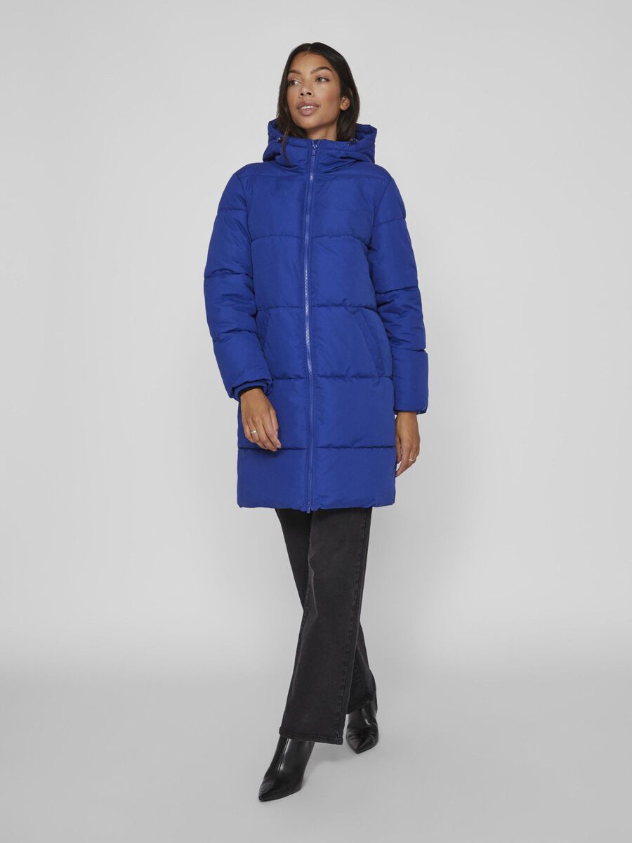 Vila HOODED PUFFER COAT, Mazarine Blue, highres - 14079826_MazarineBlue_003.jpg