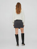 Vila ASYMMETRICAL MINI SKIRT, Dark Grey Melange, highres - 14086900_DarkGreyMelange_004.jpg