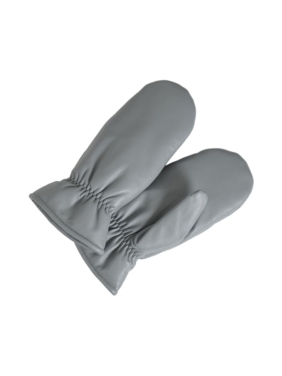 VILA LEATHER MITTENS, Chinois Green, highres - 14077623_ChinoisGreen_001.jpg