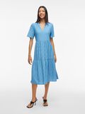 VILA SHORT SLEEVED MIDI DRESS, Blissful Blue, highres - 14109847_BlissfulBlue_005.jpg