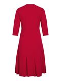 VILA 3/4 SLEEVED MIDI DRESS, Mars Red, highres - 14109872_MarsRed_002.jpg