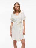 VILA SHORT SLEEVED SHORT DRESS, Snow White, highres - 14105084_SnowWhite_003.jpg