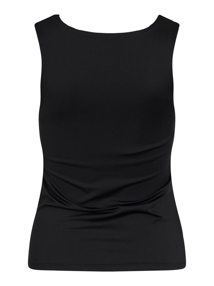 Product carousel image - VIKENZA BASIC TANK TOP, Black | 2