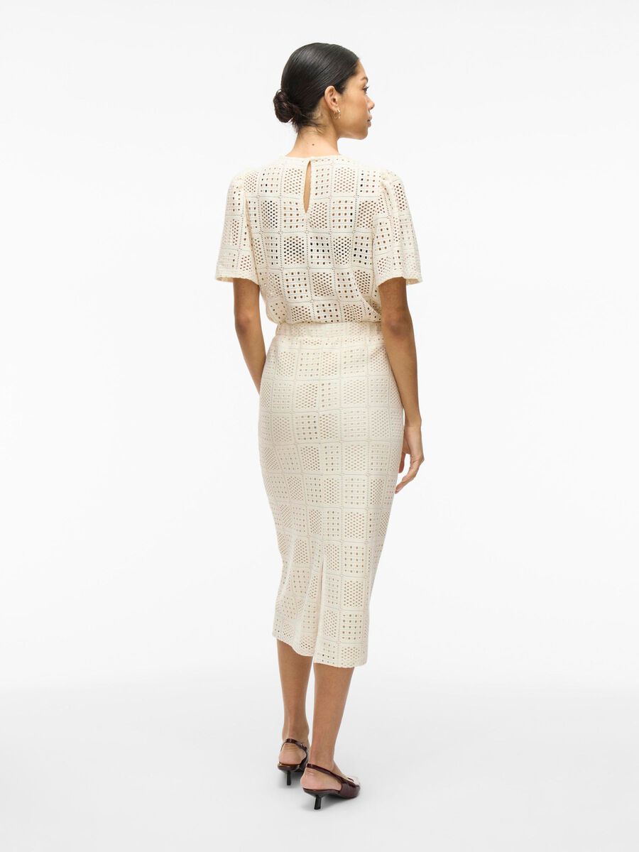 VILA VINOVIRA HIGH-WAIST MIDI SKIRT, Birch, highres - 14106576_Birch_004.jpg