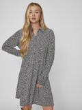 Vila BUTTON LONG SLEEVED DRESS, Black, highres - 14074840_Black_949850_007.jpg
