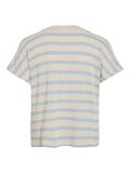 VILA VIHERMINA V-NECK SHORT SLEEVED TOP, Birch, highres - 14107634_Birch_1217984_002.jpg