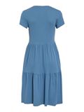 VILA SHORT SLEEVED MIDI DRESS, Coronet Blue, highres - 14109684_CoronetBlue_002.jpg