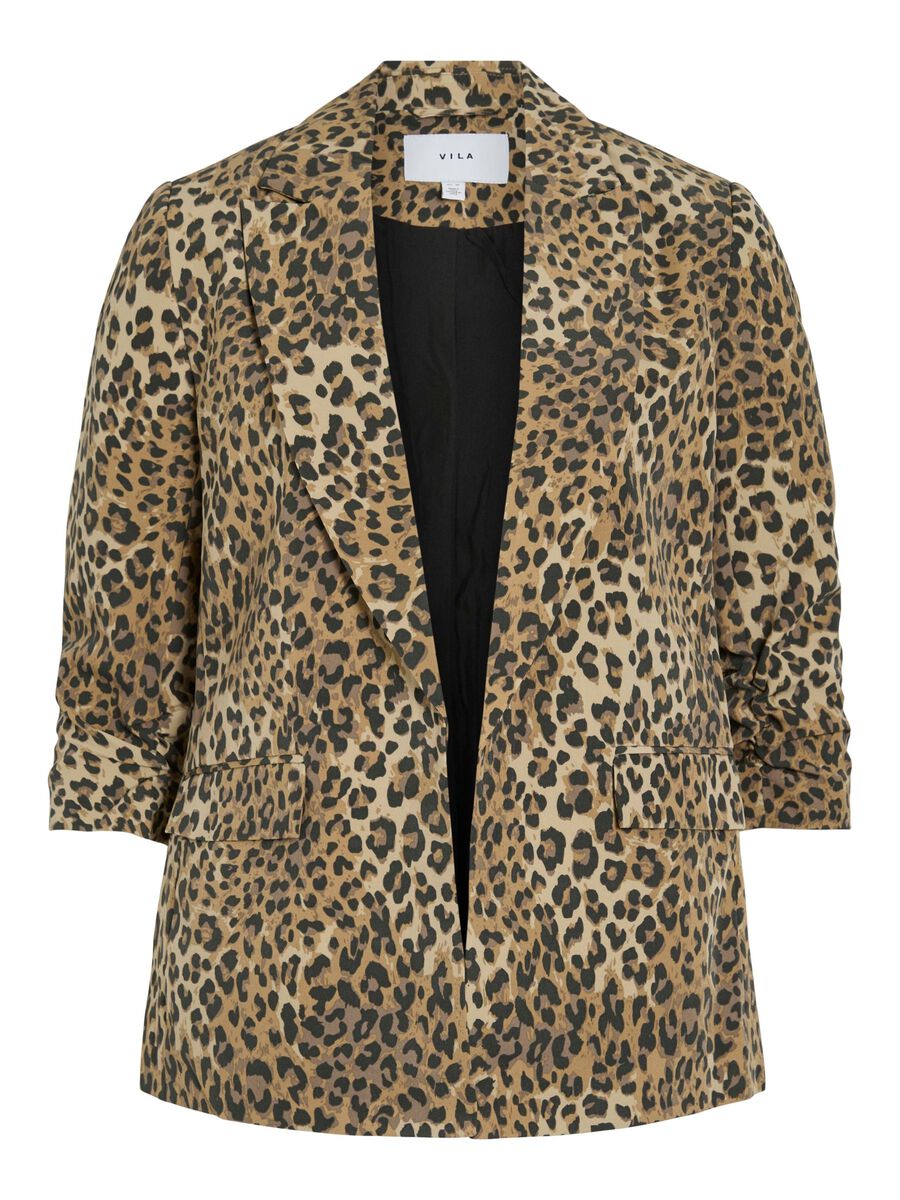 VILA VIJUNE 3/4-SLEEVED BLAZER, Birch, highres - 14111246_Birch_1229751_001.jpg