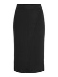 Vila HIGH WAISTED KNIT PENCIL SKIRT, Black, highres - 14076042_Black_001.jpg