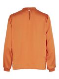 Vila SMOCK NECK LONG SLEEVED BLOUSE, Burnt Orange, highres - 14083477_BurntOrange_002.jpg