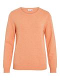 VILA VIRIL RUNDHALS STRICKPULLOVER, Cadmium Orange, highres - 14054177_CadmiumOrange_714851_001.jpg
