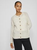 VILA À BOUTONS CARDIGAN EN MAILLE, Super Light Natural Melan, highres - 14094188_SuperLightNaturalMelan_007.jpg