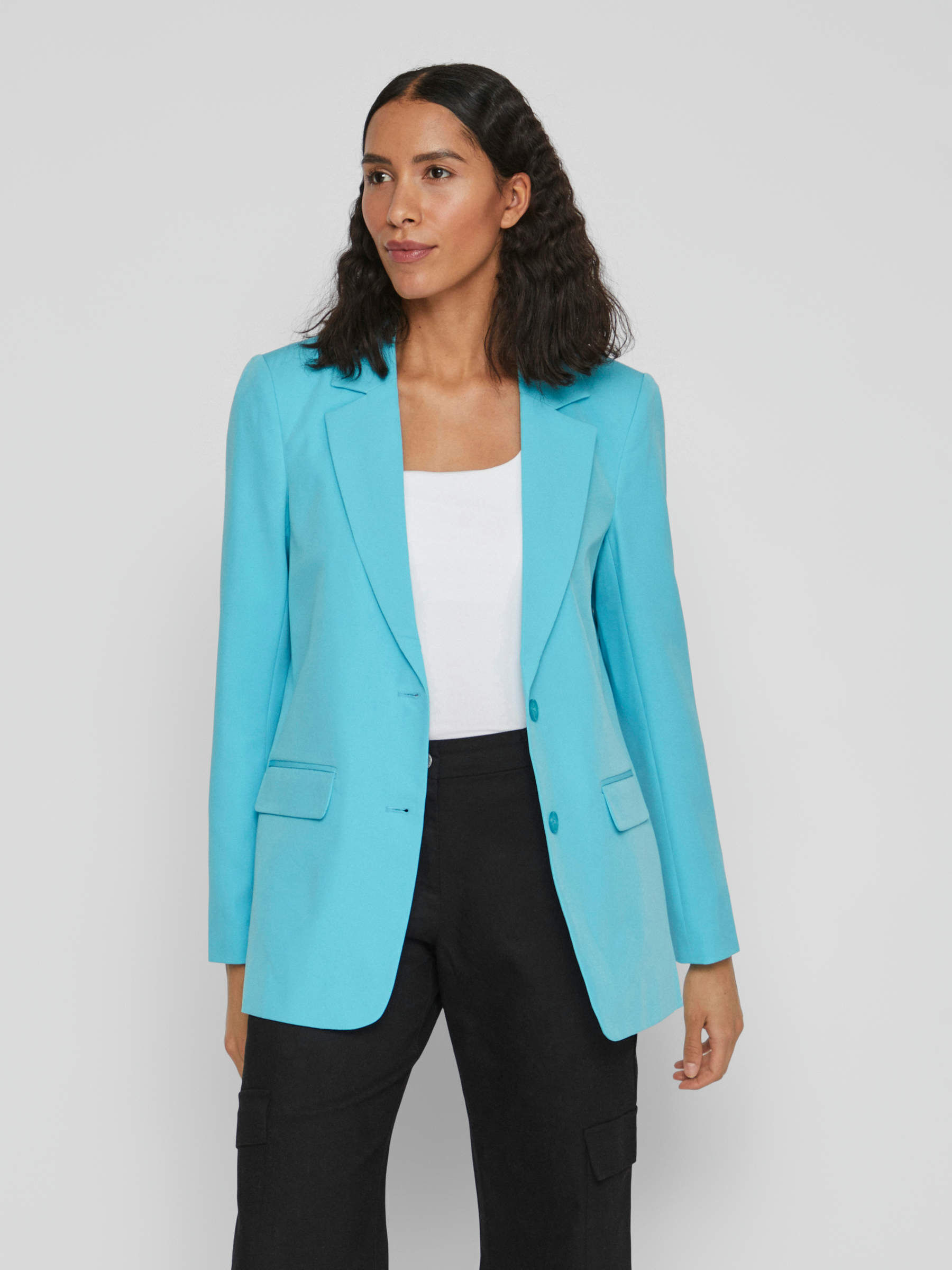 Turquoise blazer cheap womens