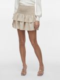 VILA TAILLE HAUTE MINI-JUPE, Simply Taupe, highres - 14108329_SimplyTaupe_003.jpg