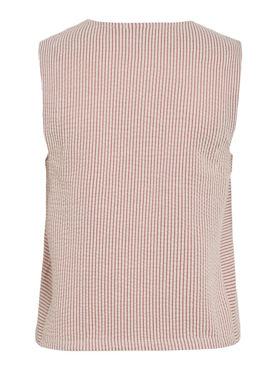 Product carousel image - VISTRIPLO &Agrave;S RISCAS TOP SEM MANGAS, Holly Berry | 2