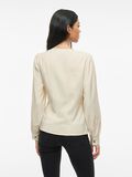 VILA V-NECK LONG SLEEVED TOP, Birch, highres - 14103853_Birch_004.jpg