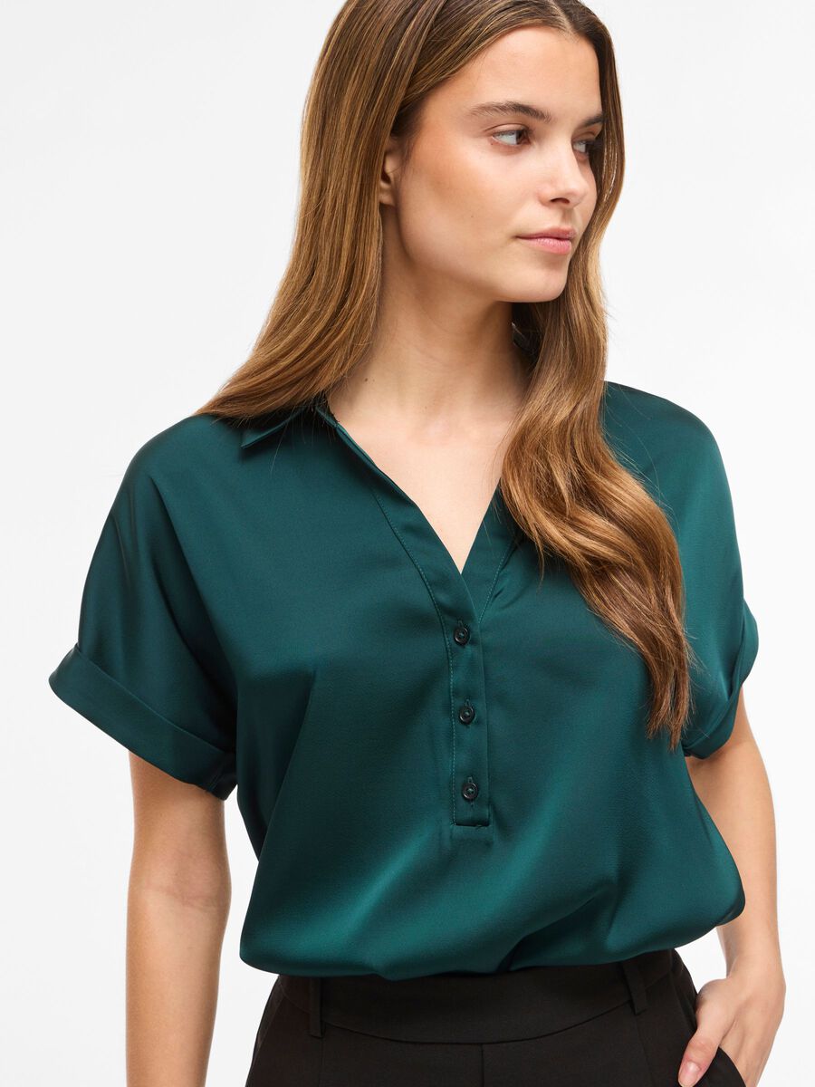 Carousel image - VIENNA SHORT SLEEVED SHIRT, Ponderosa Pine | 3
