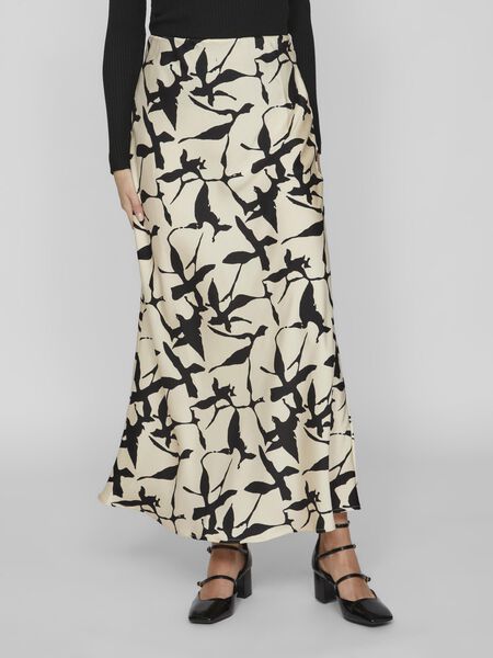 Vila HIGH WAIST MAXI SKIRT, Birch, highres - 14097852_Birch_1113626_003.jpg