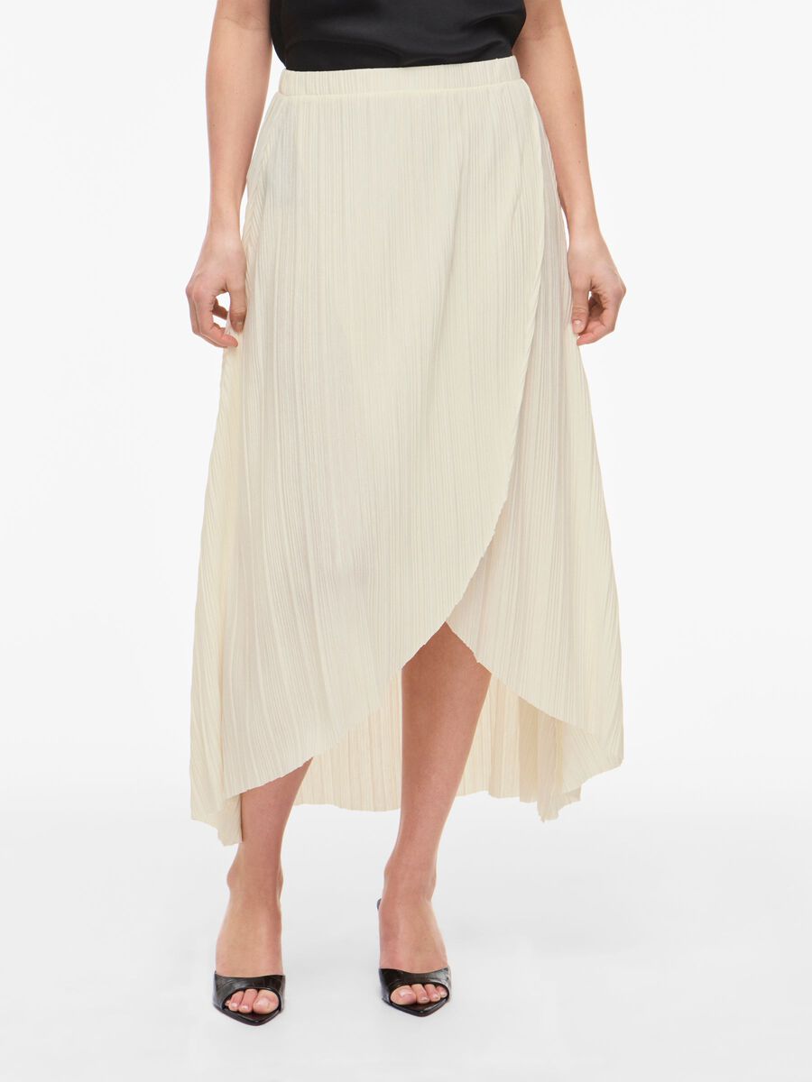 Product carousel image - VIPLIS HIGH WAIST MAXI SKIRT, Birch | 1