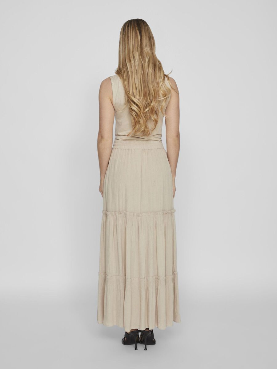 VILA HIGH-WAIST MAXI ROK, Feather Gray, highres - 14090633_FeatherGray_004.jpg