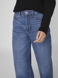 Vila HIGH-WAIST WIDE FIT JEANS, Medium Blue Denim, highres - 14084736_MediumBlueDenim_1038103_006.jpg