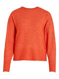 Vila BASIC KNITTED PULLOVER, Tigerlily, highres - 14082359_Tigerlily_997590_001.jpg